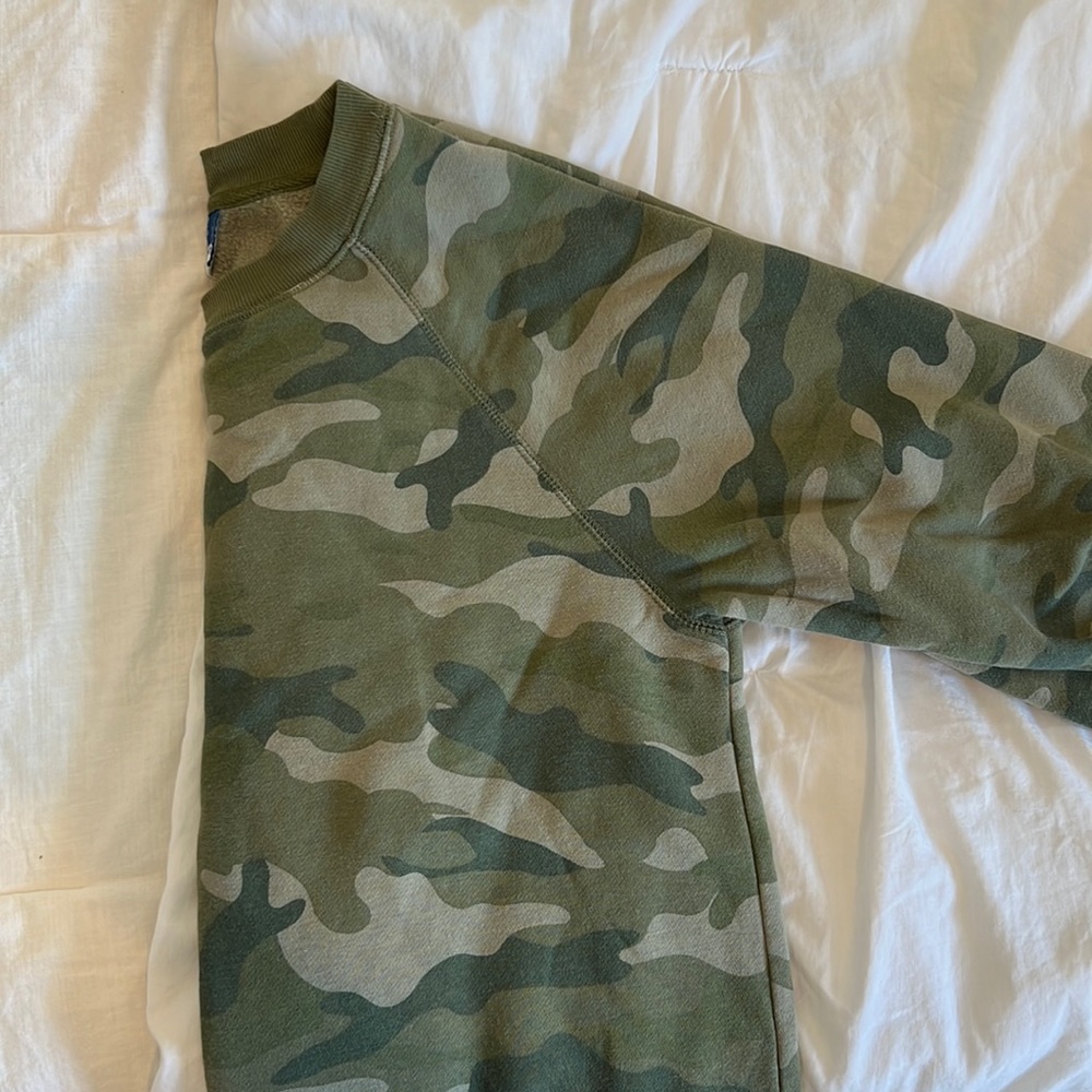 Camo Crewneck